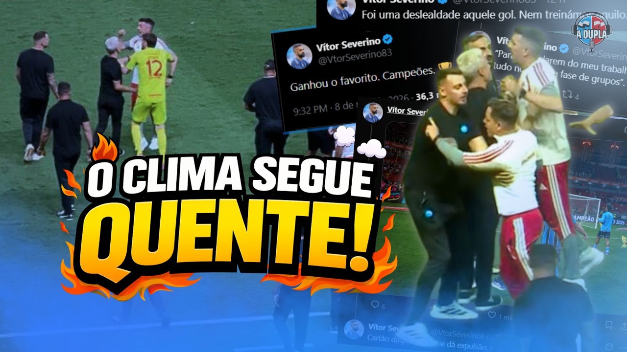 🔵⚫️ Grêmio: Provocações seguem | A origem da treta entre as comissões técnicas | Postura de Castro