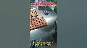 Small Metal Part Tray Loading! 4-Axis Robot Breaks 10s Changeover