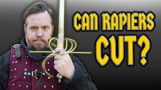 Can a RAPIER Actually CUT?! The results were SHOCKING!