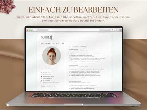Professionelle Lebenslauf Vorlage, a Resume Template by OkiDocs Resume Templates (Thumbnail 2 of 10)