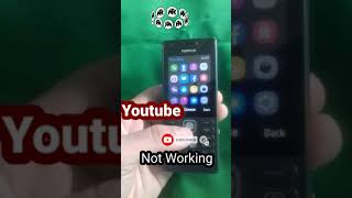 Youtube Not working on Nokia 216 #shorts