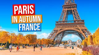 WANDERING in PARIS a DAY of AUTUMN in 4K🍁🍂🇫🇷