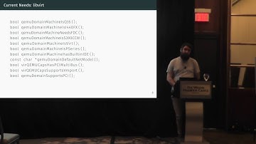 [2016] Machine-type Introspection and Configuration: Where Are We Going? by Eduardo Habkost
