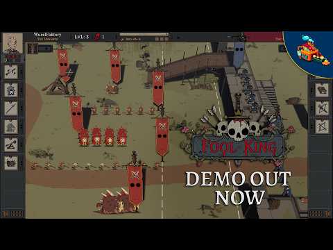 Fool King: How Will You Build Your Army? (Demo Out Now on Steam!)