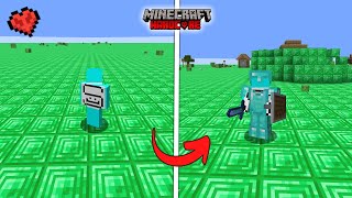 I Survived in EMERALD ONLY WORLD in Minecraft Hardcore