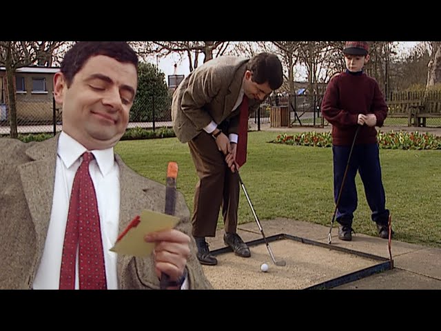 Bean Goes Golfing! | Mr Bean Live Action | Full Episodes | Mr Bean class=