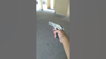 Thumbnail of Silver sound pistol firing video ( M226 Titen sound gun )