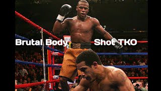 Floyd Mayweather Body Shot TKO - Vs Sharmba Mitchell