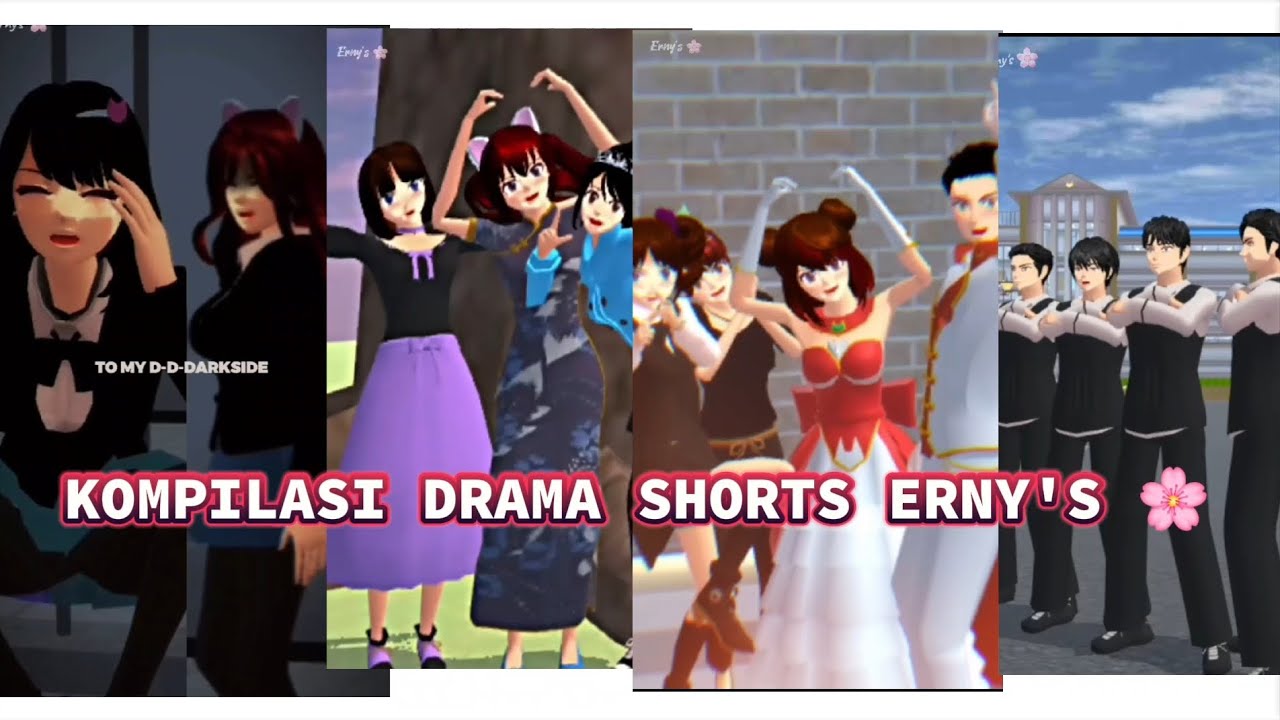 KOMPILASI DRAMA. SHORTS ERNY'S 🌸 4 || SAKURA SCHOOL SIMULATOR || [Erny's]🌸