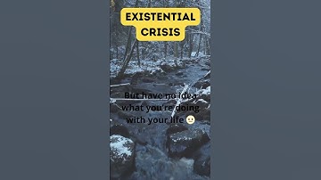 "When Life Suddenly Feels... Pointless 💀 #ExistentialCrisis #DeepThoughts #Relatable #Overthinking