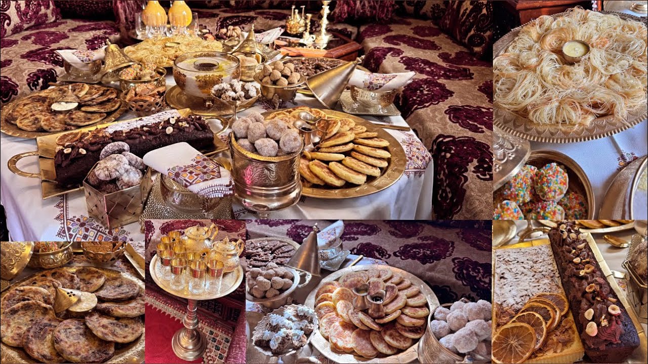 مائدة الفطور على الطريقة و التقاليد المغربية بمناسبة ذكرى المولد النبوي الشريف من مدينة أسفي✨🏺