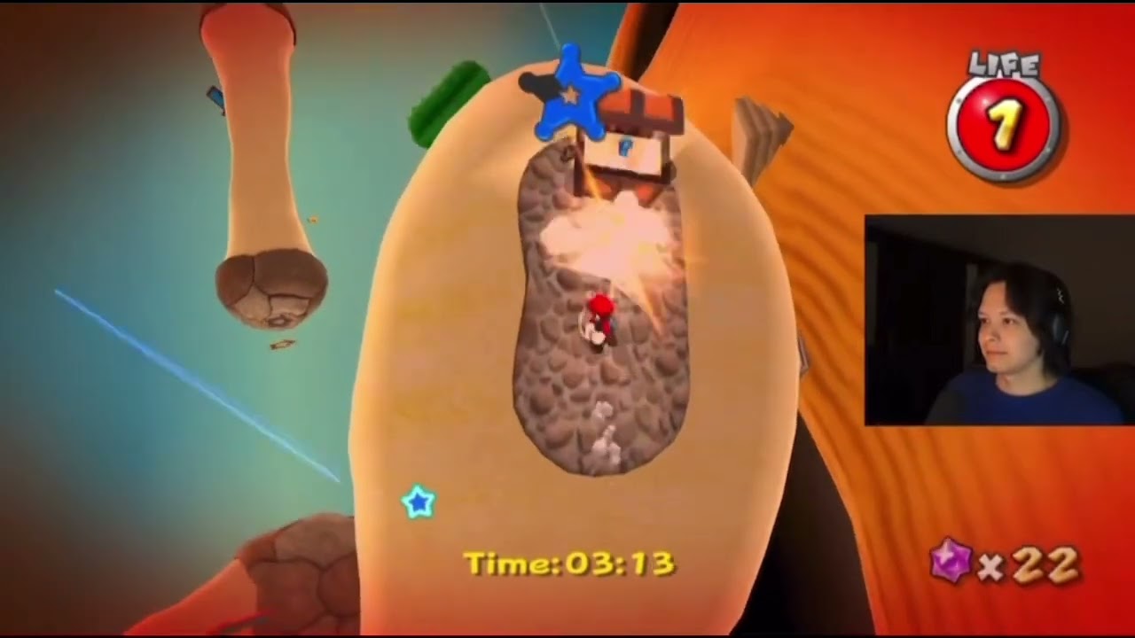 Super Mario Galaxy Daredevil Challenge Sandblast Speed Run Speedy Comet