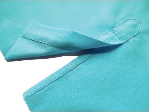 sew a professional sleeve plackets easy method 2021 - YouTube