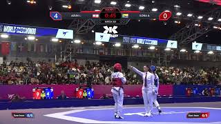 303 Round of 64 Women  57kg LBN AOUN L  COM ILONA A  PGM