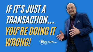 Relationship Mentality vs. Transactional Sales: Why It Matters Now More Than Ever!