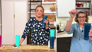 Zak! Designs Stainless Steel Tumbler With Wireless Speaker on QVC