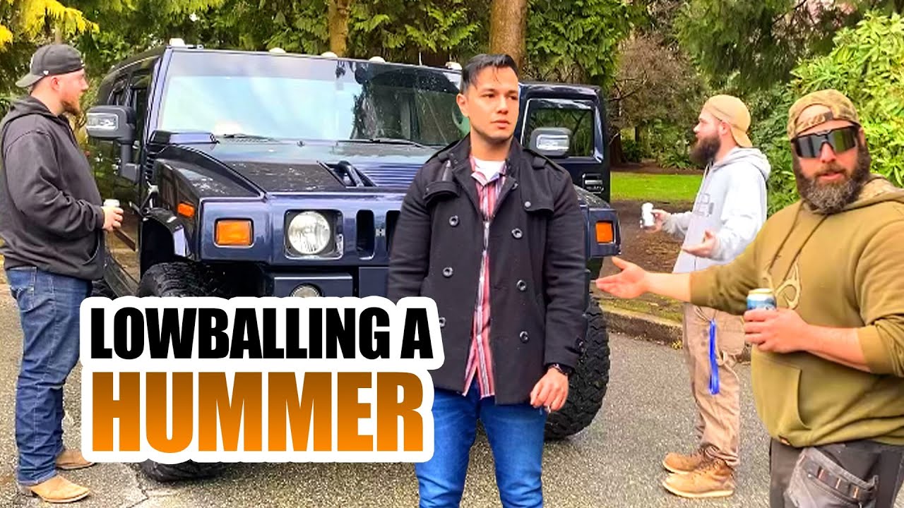 LOWBALLING A HUMMER! - YouTube