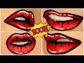 Lip Art Tutorial: Cartoon / pop art