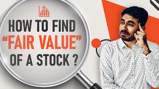 How to Analyze and find the Fair value of a Stock | DCF explained in Hindi |