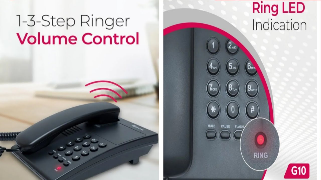 Beetel G10 Corded Landline Beetel Corded Landline Phone / Land line Phone / Linline Telephone