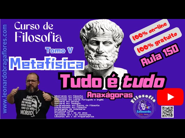 Aula 150 Tudo é tudo - Anaxágoras