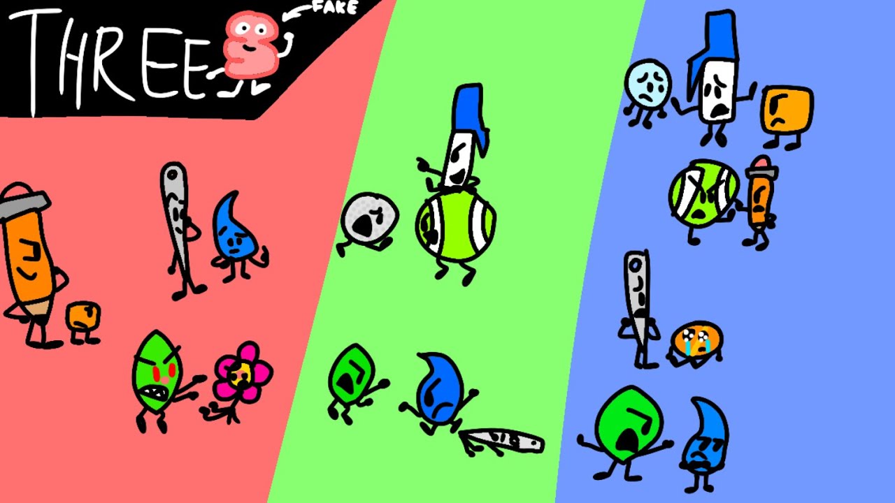BFDI:BIMI 13: Answer Lancer, Rattle Battle, Drama Rama - YouTube