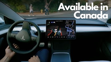 FSD Beta Is Now Available In Canada - here