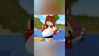 JJ Girl Found A Baby! Maizen Minecraft #shorts