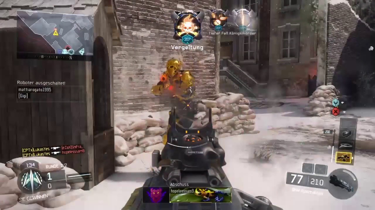 Abschusskette auf infection