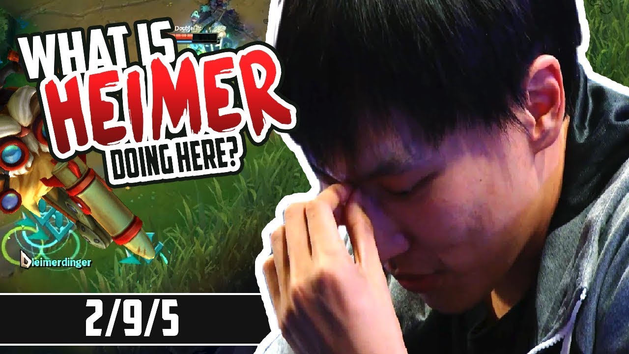 Tilting Doublelift | Heimerdinger Mid | LolGunslinger