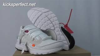 Authentic Pair Nike Air Presto white 2.0