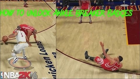 NBA 2K16 HOW TO UNLOCK KILLER CROSSOVER & DRIBBLING BADGES!