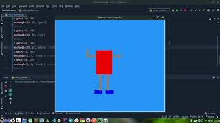 Drawing A robot using Python. screenshot 4
