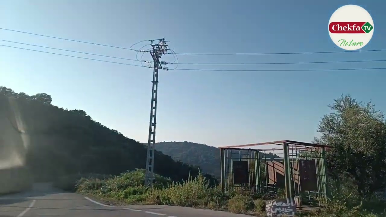 chekfa tv : جولة عبر طريق برج الطهر الجمعة بني حبيبي مرورا بقرية الطيانة