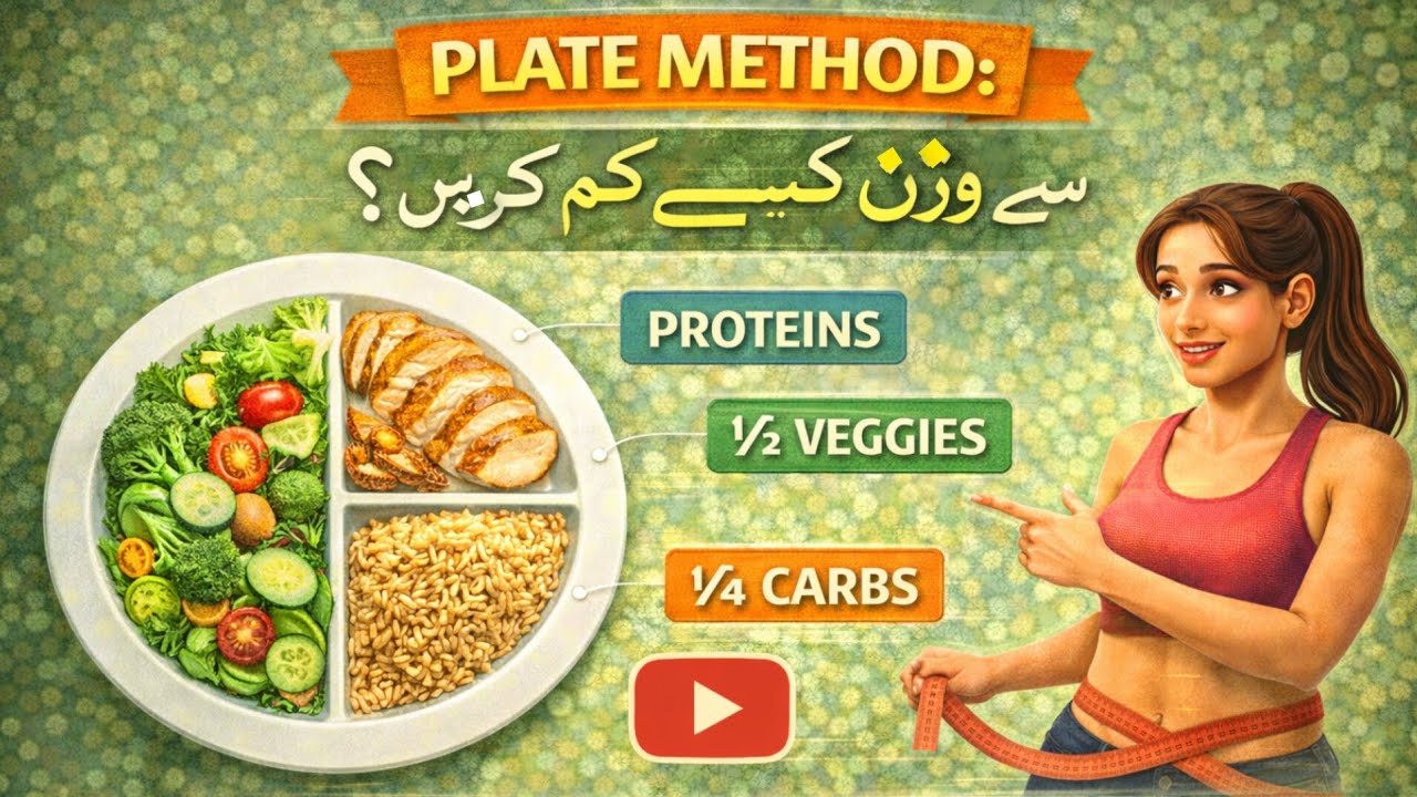 Easy Plate Method Plate method for weight loss| easy plate method - YouTube