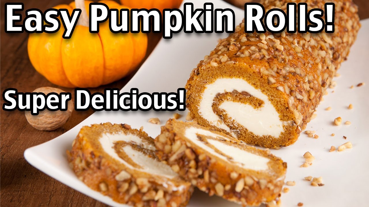 How To Make Pumpkin Rolls From Scratch! Super Delicious And Easy!