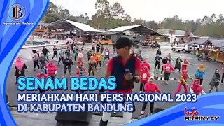 Senam BEDAS  Meriahkan HPN 2023 Kabupaten Bandung
