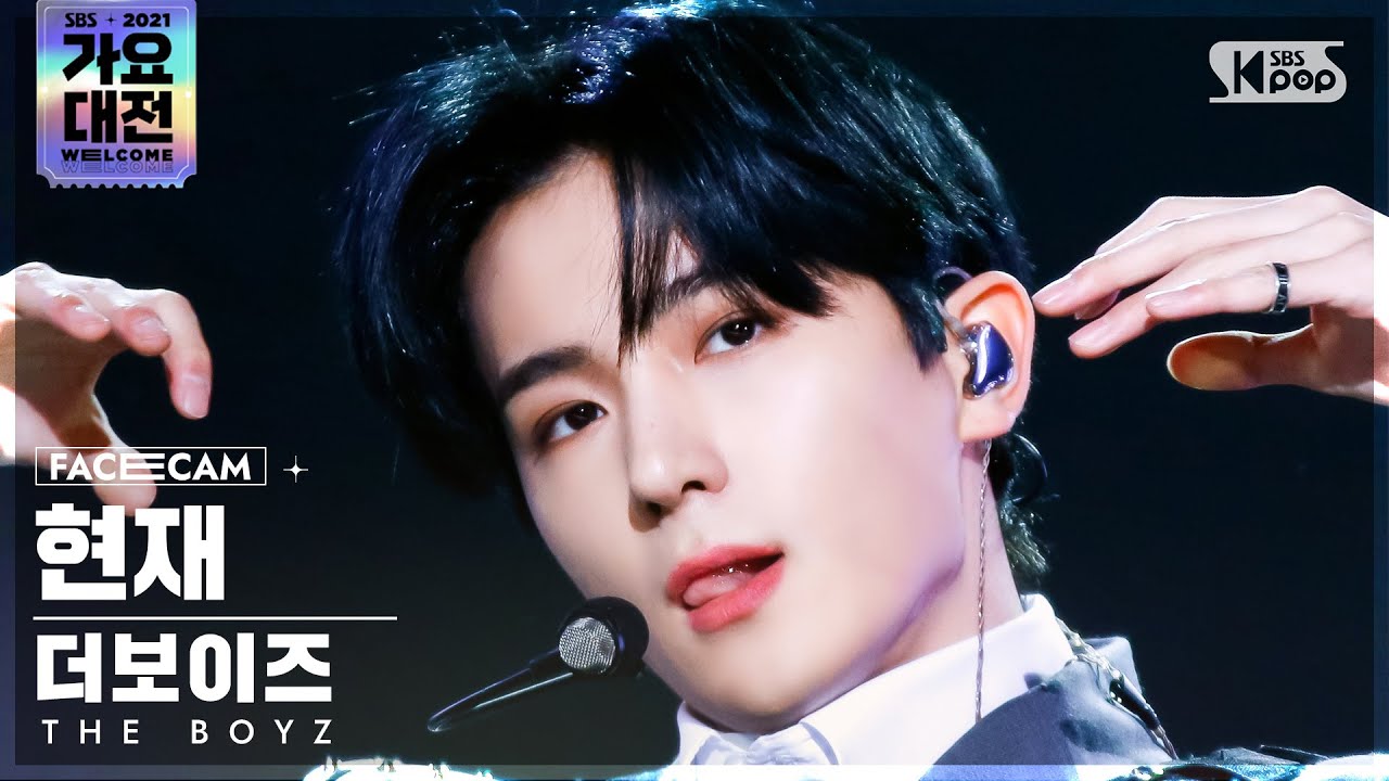 [2021 가요대전 4K] 더보이즈 현재 'THRILL RIDE+MAVERICK' (THE BOYZ HYUNJAE FaceCam)│@SBS Gayo Daejeon_20211225