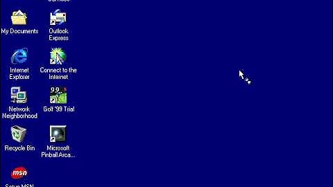 Windows 98 Startup and Shutdown