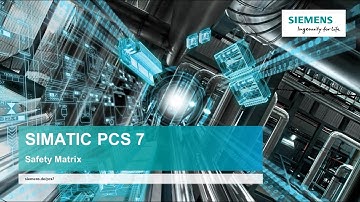 SIMATIC PCS 7 Safety Matrix (Cause&Effect verktyg)