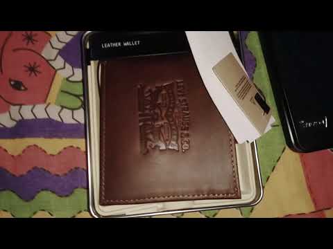 Levi's leather wallet