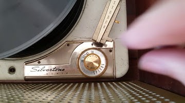 Silvertone Record Player 78