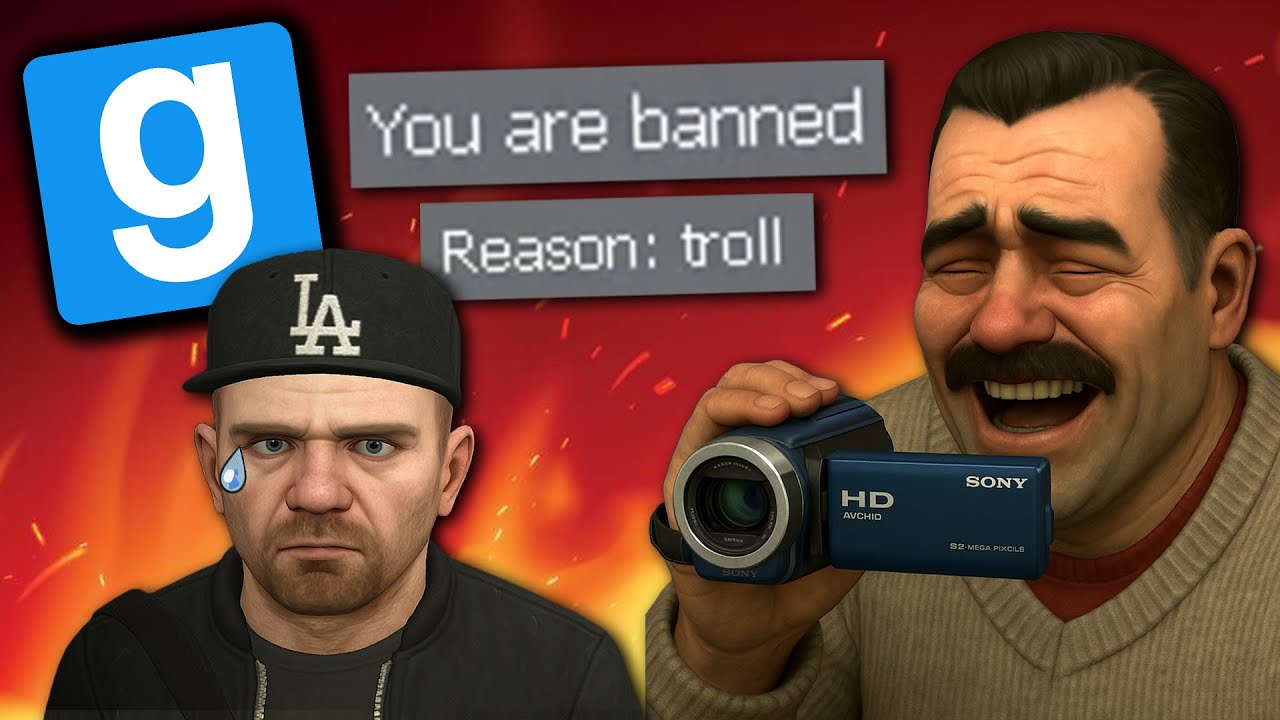 Je réagis à vos trolls sur Garry's Mod