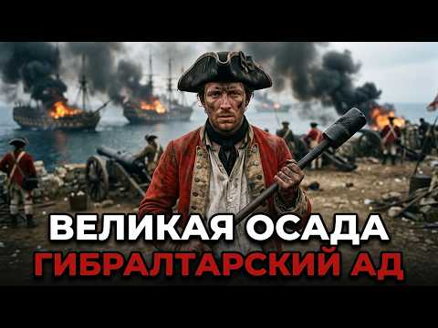 ГИБРАЛТАРСКИЙ АД: Как раскаленные ядра сожгли флот Франции в 1782 году