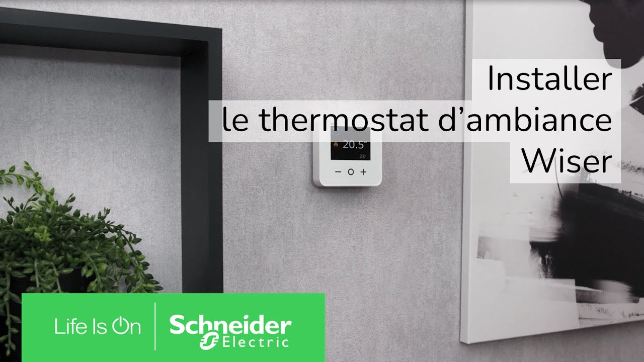 Mode D Emploi Thermostat Schneider Electric 15872