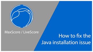 MaxScore - java issue