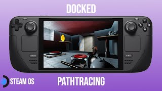 Pathtracing on the Steam Deck, more impressive than you think? | Portal with RTX (OLD)