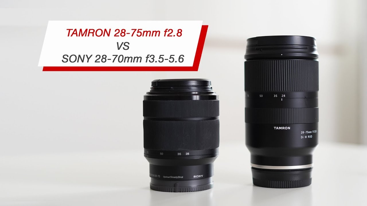 Tamron 28-75mm f2.8 vs Sony 28-70mm f3.5-5.6 Sony a7 III. Стоит ли переплачивать?
