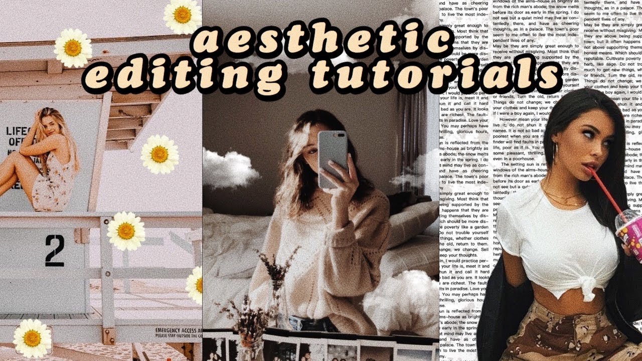 AESTHETIC EDITING TUTORIALS (VOL 1) - YouTube