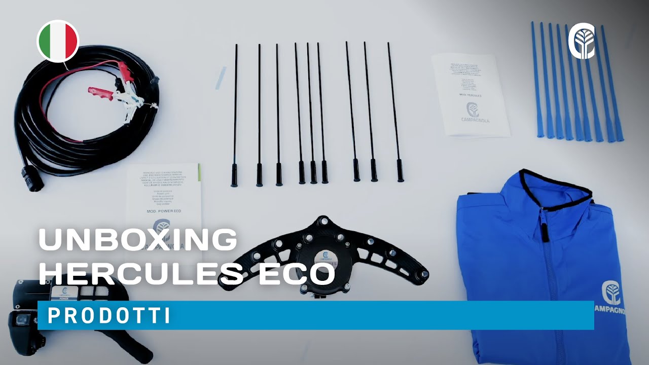 🇮🇹 Presentazione prodotti: unboxing CAMPAGNOLA HERCULES ECO